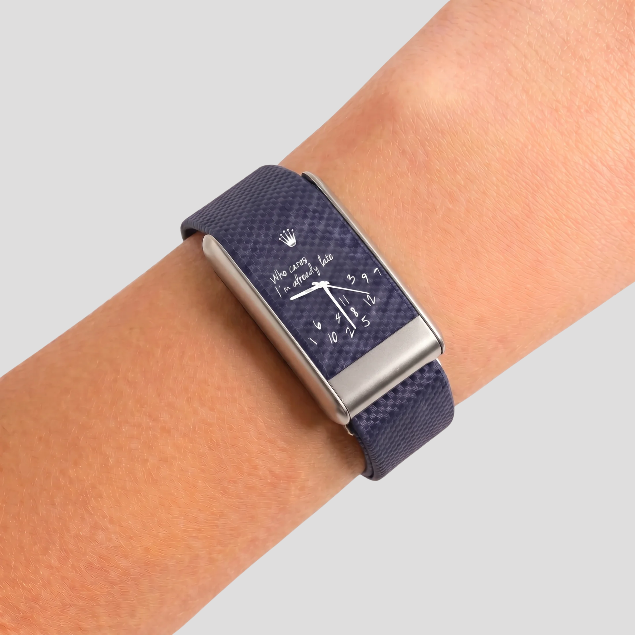 Being late blue